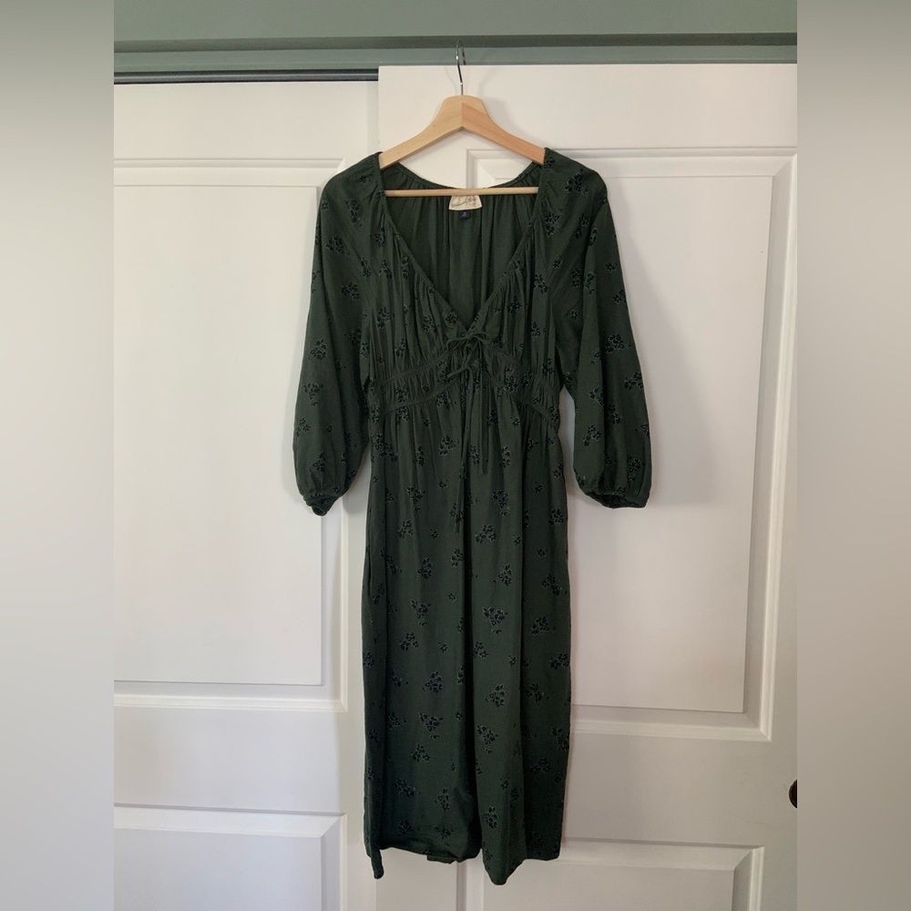 Universal threads floral dress | linen dress | midi dress